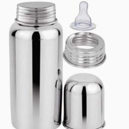 STEEL BOTTLE FOR NEW BORN [2-48 MONTHS] BABIES PACK OF-1 Teether and Feeder-image-85