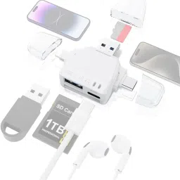 ZITRONIX 7in1 Micro SD Multi Reader Card Adapter Universal Card Reader-10