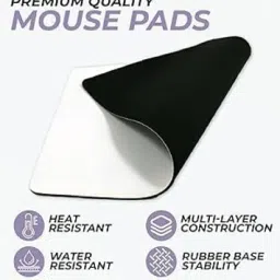 QUAKEL BigSize Waterproof Gaming Mouse Pad Non-Slip Rubber Base Mousepad for Computer Mousepad image 2