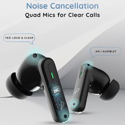 pebble True Wireless Earbuds With Dual ENC & Digital Display image 4