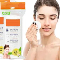 50pc Cotton Pads For Face Cleansing & Makeup Remover pads (Pack of 1)-12