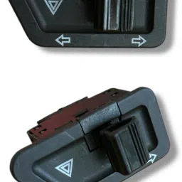 Universal Parking Hazard Indicator Switch Handle Bar Grip For Hero, TVS, Suzuki, Honda, Yamaha Ray, Maestro, Access 125, Burgman Street 125, Jupiter, Wego, Pep Plus, Activa, Dio-5