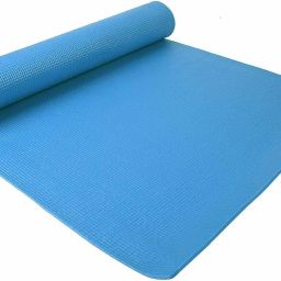 Yoga Mat Gym &Yoga Exercise 4mm Thickness, Anti-Slip Yoga Mate for Men & Women Blue 4 mm Yoga Mat-image-12