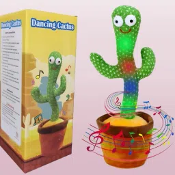New Dancing Cactus Repeat, Talking Toy, Repeat,Recording,Dance,Sing, Wriggle-image-46