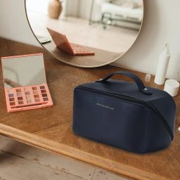 Women Black Cosmetic Bag-image-43