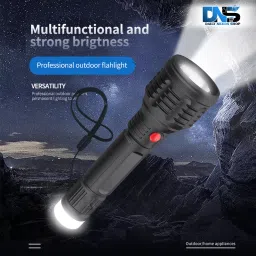 daily needs shop 50W Long Range Torch Light 2 In 1 Light Mode Rechargeable Handy 1200mAh Battery Torch image 3