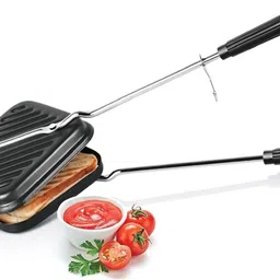 masox store Grilled Sandwich Gas Toaster Non Stick Sandwich Maker for Easy Cooking Grill-picture-4