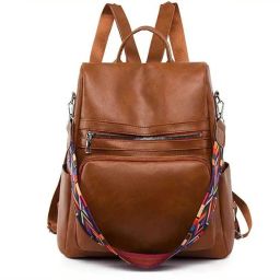 Medium 26 L Backpack Women's Fashion Backpack Purses Multipurpose Design Handbags and Shoulder Bag-image-49
