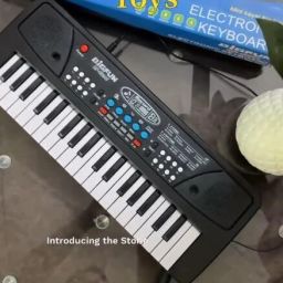 The 37 Key Piano Keyboard Toy with Recording, Mic and USB Cable for Power-23-image-82