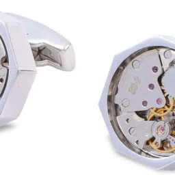 house of common Brass Cufflink-image-5