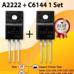 Haedlink TRANSISTORS C6144 , A2222 FOR EP L210 L220 L130 L380 L360 L350 L365 L385 Black Ink Toner-image-50