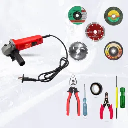 HGCM289M1 Professional Angle Grinder Machine with 5Wheels and 5Pcs Hand Tool Kit Angle Grinder-image-34