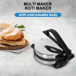 Non-Stick 8.5inch Plates and Durable Handle, Auto Temperature Control RT-NIK Roti and Khakra Maker-image-72