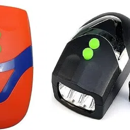 Cycle Light with Cycle Bell Siren Hooter Cycle Bell for Bicycle for Kids Adults Incandescent Front Light-image-33