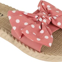 cassiey Women Slipper Solid Open Toe Flats Black Flats Sandal Pink Flats Sandal-picture-31