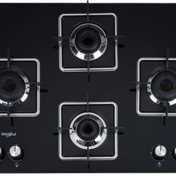 4 Heavy Duty Forged Brass Burner with Rust Free Body GRANDIOSA ULTRA 704 CT Glass Manual Gas Stove-image-46