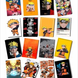 NARUTO PACK OF 16 MATT LAMINATED 3 X 4 INCH LOMO CARDS FOR DECORATION PostCard-7