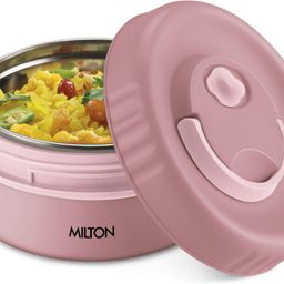 milton Snack Box Small Inner Steel PU Insulated 350 ml Leak Proof Air Vent Lunch Box 1 Containers Lunch Box-picture-13