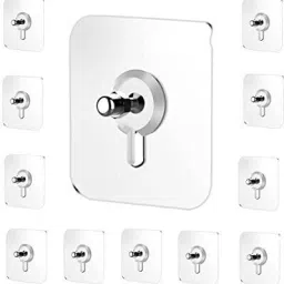 (PACK OF 10)Multipurpose use bathroom and kitchen storage hook 1.251 Hook 1-image-94
