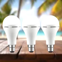 Emergency 12W Inverter LED Bulb with 2000mAh Rechargeable Battery Pack of 3 N283 4 hrs Bulb Emergency Light-image-63