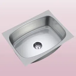 Indian Kitchen Sink |Stainless Steel Oval Shape Single Bowl Sink 24*18-IND-SNK4 Vessel Sink-image-52