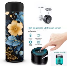 Temperature Display Water Bottle 500 ml Bottle-image-94
