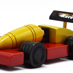 Wooden Race Car Pull Along Toy For Kids-image-59