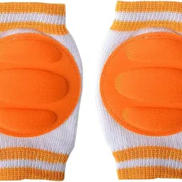 Baby Knee & Elbow Guard/pad for Crawling, Toddlers, Infant, Girl, Boys, Safety Protector Comfortable Cap for Leg and Hand Ideal for 6-12 Months Babies.(Set of 2 Pair, Multicolor) Multicolor Baby Knee Pads-picture-8