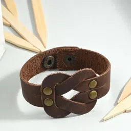 overdrive The Unfathomed Leather Wrist Band Men Wrist Band-picture-34
