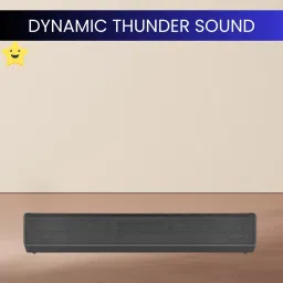 SACRO Music Bar (PORTABLE HOME THETER SOUNDBAR)With Stereo Sound & 1200mAh BatteryE215 20 W Bluetooth Soundbar-image-38