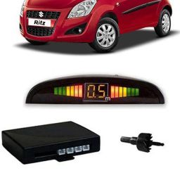 JB308 Silver Car Reverse Parking Sensor with LED Display 4 Sensor J308 Parking Sensor-image-31