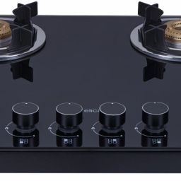 Slimmest 904 CT VETRO 2J (TKN CROWN DT ) with Drip Tray & Forged Brass Burner Glass Manual Gas Stove-image-60