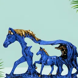 BECKON VENTURE Blue Medium Figurine Showpiece-picture-43