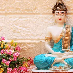 BECKON VENTURE Blue Buddha Idol Showpiece-picture-25