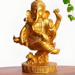 INTERNATIONAL GIFT Gold-Toned Religious Idol Showpiece-image-42