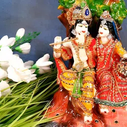 apka mart Red Religious Idol Showpiece-image-57