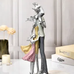 TAYHAA Grey & Yellow Family Love Resin Figurine Showpiece-image-34