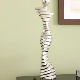 Decor de Maison Silver-Toned Figurine Showpiece-image-43