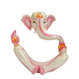 Gifts N Greetings White Printed Floating Ganesh Idol Showpiece-image-23