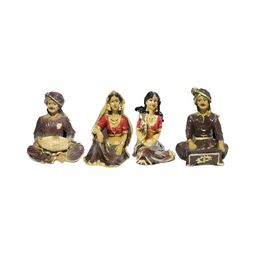 GW CREATIONS Brown Small Figurine Showpiece-image-43