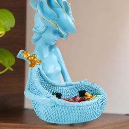 Zart Blue Figurine decorative Showpiece-10