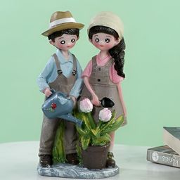 Aura Pink & Blue Small Figurine Showpiece-25
