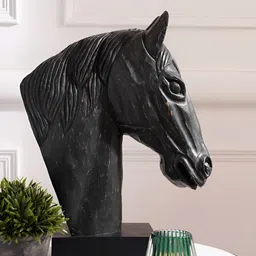 Pure Home and Living Black Figurine Showpiece-55