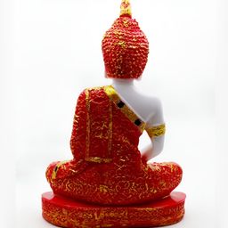GW CREATIONS Red & White Buddha Idol Showpiece-image-28