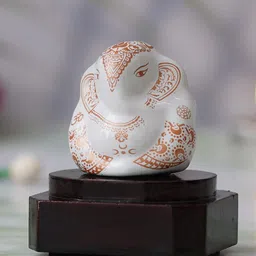 eCraftIndia Lord Ganesha Idol Showpiece-image-32