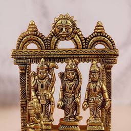 Aakrati Gold toned Brass Religious Idol Showpiece-image-78