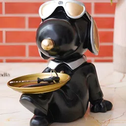 eCraftIndia Black Small Figurine Showpiece-image-22