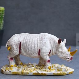 eCraftIndia White Medium Figurine Showpiece-image-88
