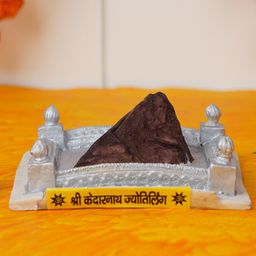 FASHIYANOO Brown & Silver Toned Shri Kedar Nath Replica Showpiece-image-18