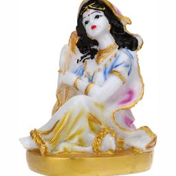 GW CREATIONS White & Blue Small Figurine Showpiece-image-19